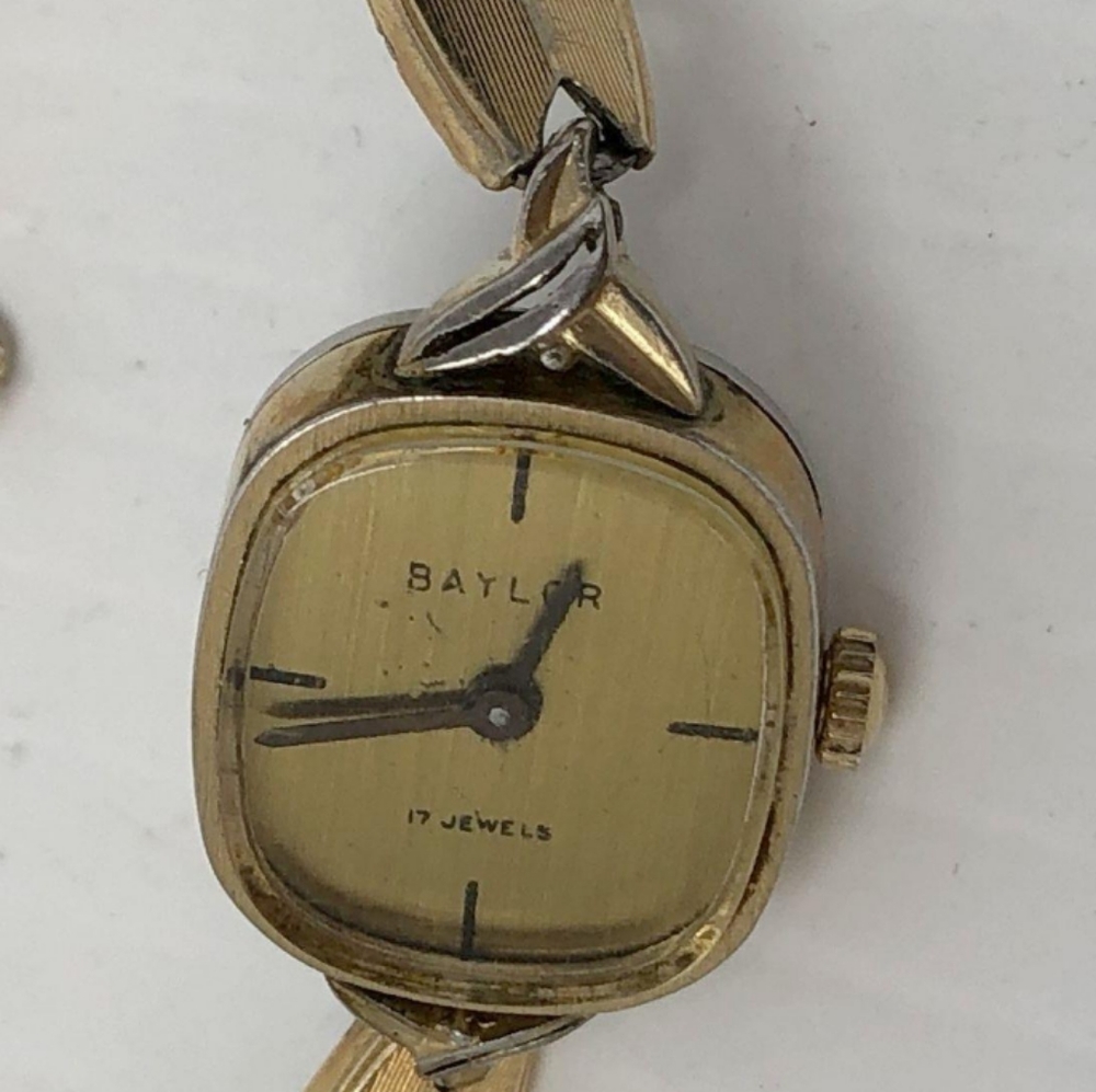 Ladies Barlor 17 jewel 10kgf vintage watch